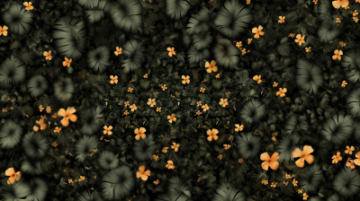 Tropical Camouflage Textile Pattern