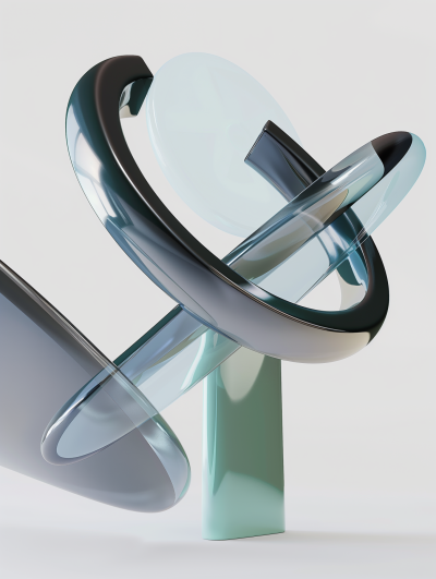 Minimalistic Floating Sculpture