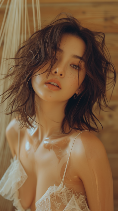 Korean Girl Close-Up