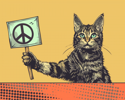 Peaceful Cat