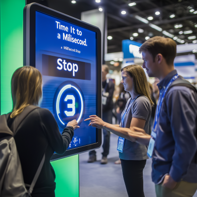 Interactive Tech Exhibition Booth