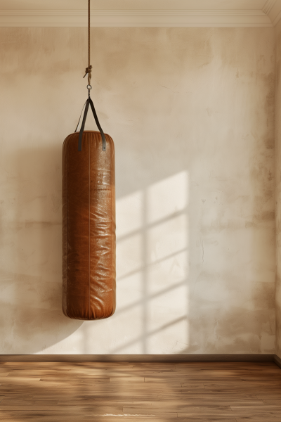Minimalist Boxing Room
