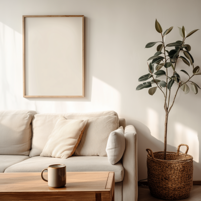 Cozy Minimalist Living Room