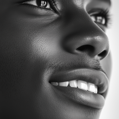 Hyper Close Up Portrait