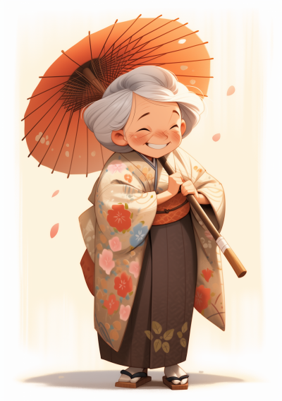 Cute Anthro Grandmother