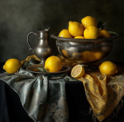 Still Life with Lemons