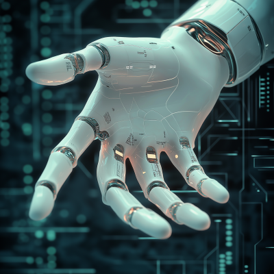 Futuristic Cybernetic Hand