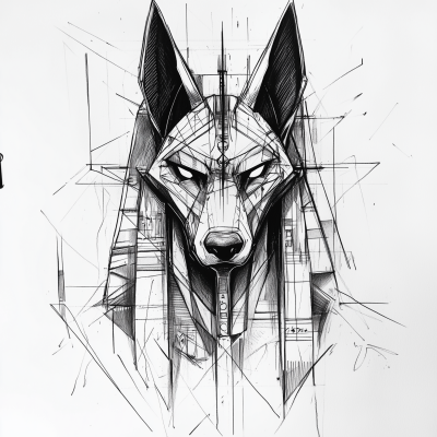 Anubis Sketch