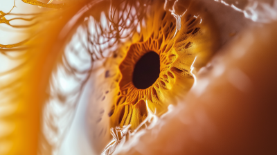 Extreme Macro of Human Eye Iris