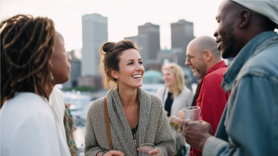 Rooftop Conversation
