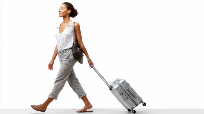 Woman with Luggage