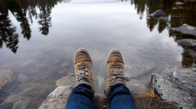 Reflections by the Lake