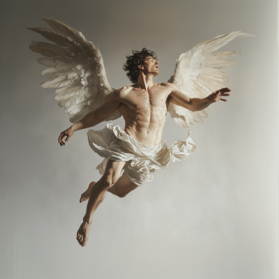 Full Body Male Angel