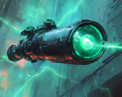 Futuristic Sniper Scope