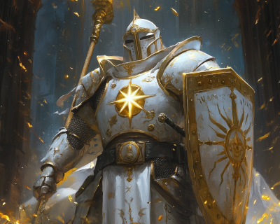 Divine Warrior in Battle