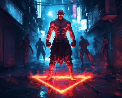 Cyberpunk D&D Fantasy