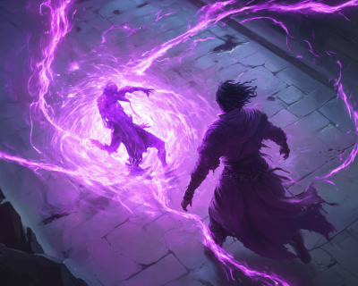 Ghostly Energy Blade Stab