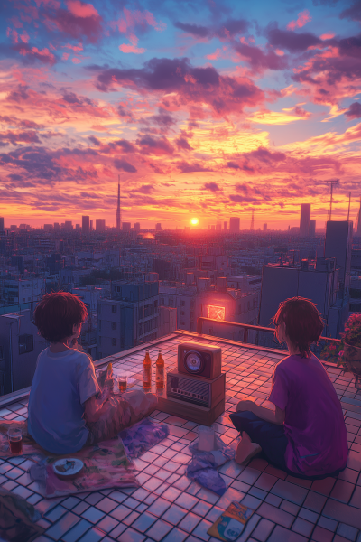 Rooftop Picnic