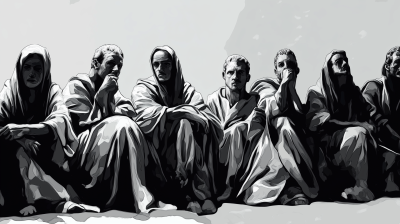 Abstract Roman Gathering