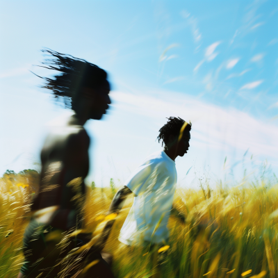 Sunny Field Hug