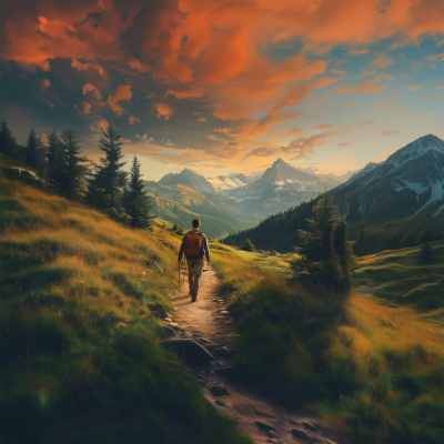 Mountain Hiking Adventure