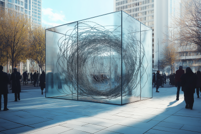Contemporary Outdoor Art Installation