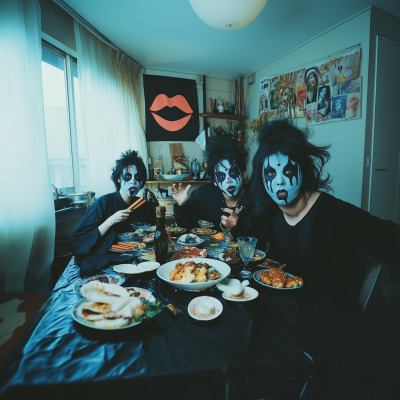 Family Fun in a Messy Kitchen