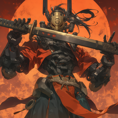Grimdark Mecha Monk