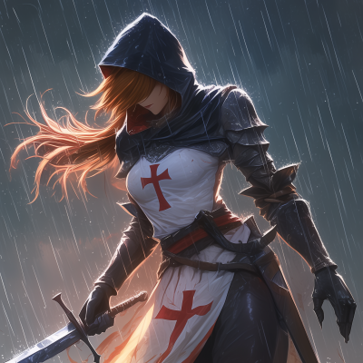 Last Crusader in the Rain