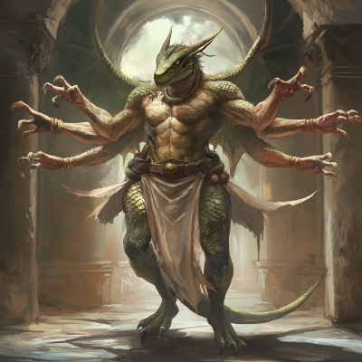 Lizardman Warrior