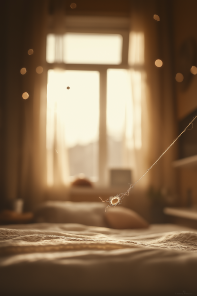 Woolen Thread in the Air