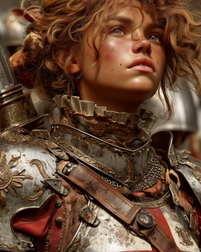 Fearless Female Knight