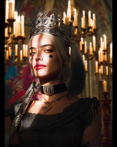 Medieval Queen Portrait