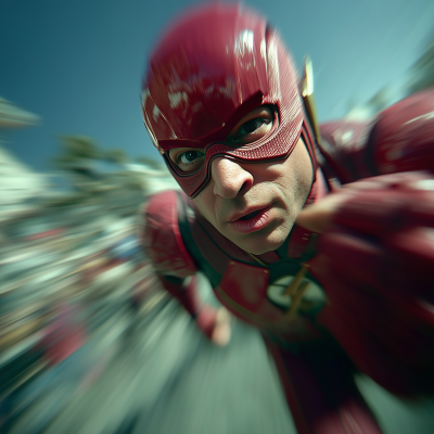 The Flash in Motion