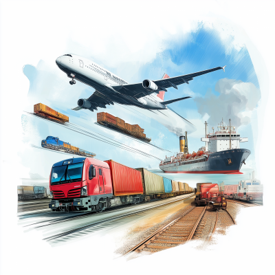 Futuristic Logistics Presentation