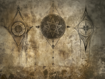 Vintage Occult Background
