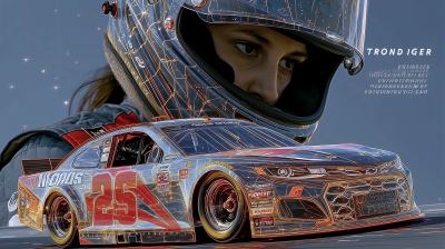 Nascar Race Car and Driver