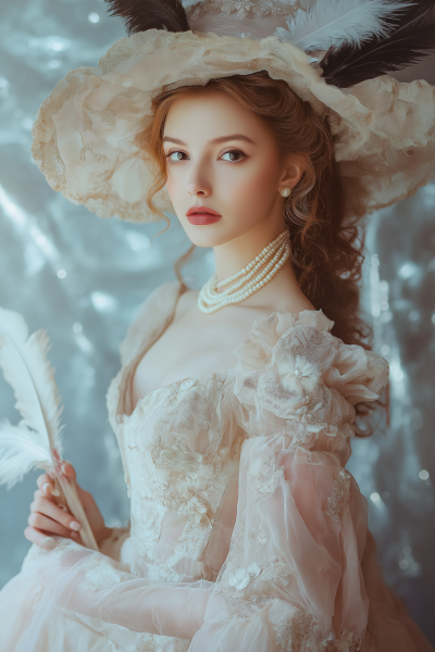 Confident Victorian Woman