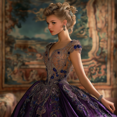 Elegant Evening Gown