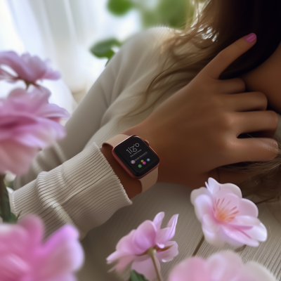 Woman’s Arm with Apple Watch