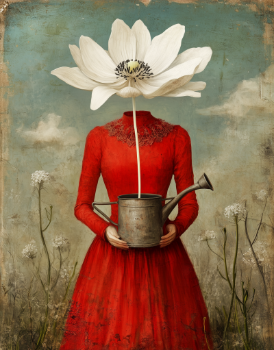 The Flower-Headed Gardener