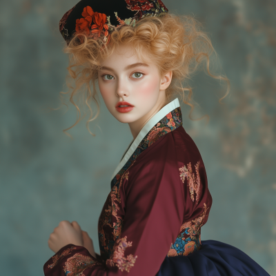 Blonde Model Portrait