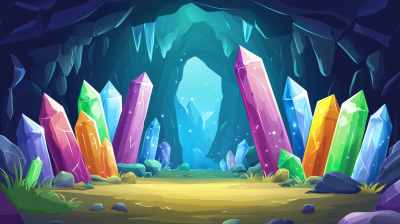 Fantasy Cave Entrance