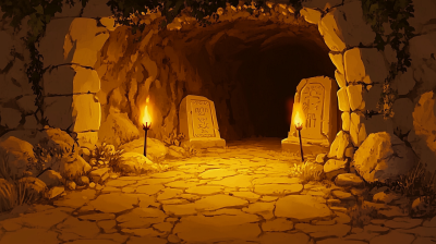 Ancient Tomb Interior