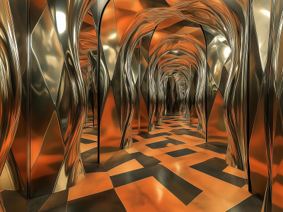 Surreal Mirror Maze