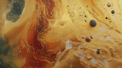 Gold Liquid Texture