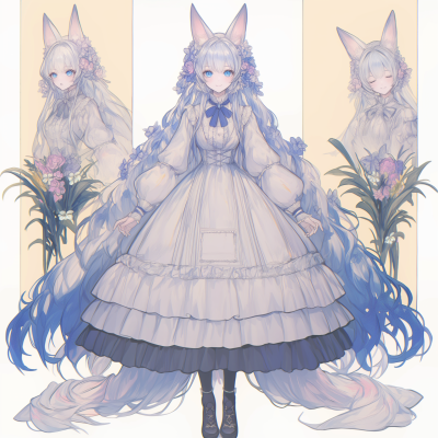 Girl with Fox Features