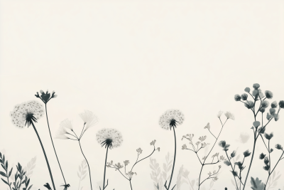 Minimalist Botanical Print