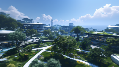 Futuristic Eco Scene