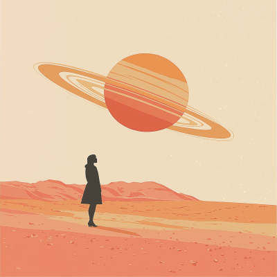 Vector Planet Woman